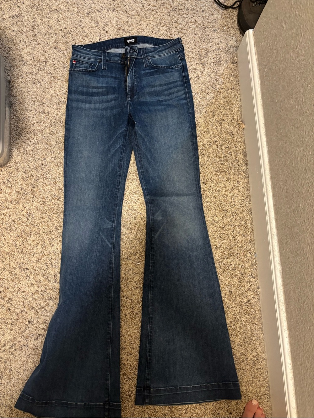 Hudson Jeans Women's Dark Indigo Flare Jeans